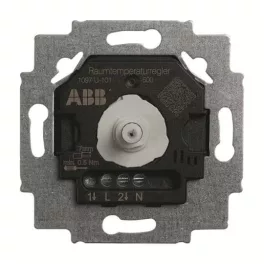   ABB Szoba termosztát betét, forgatógombos, 230 Vac, NO 1097 U-101-500, 2CKA001032A0528