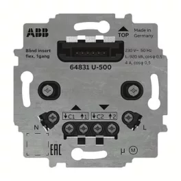   ABB Redőnyvezérlő betét, flex 64831 U-500, 2CKA006400A0096
