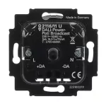 ABB Busch forgatható dimmer, süllyesztett, DALI,
Tunable White, belső tápegységgel 2116/11 U, 2CKA006599A3026