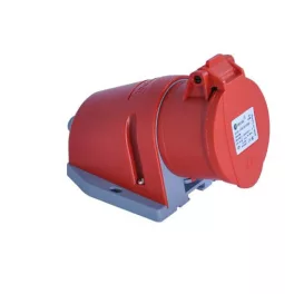   TP Electric 5x16A - Felületre rögzíthető dugalj (rugós - gyors bekötésű) (IP44) 3005-307-1600