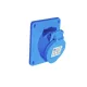 TP Electric 3x16A - Beépíthető dugalj (rugós - gyors bekötésű) (IP44) 3020-309-0900