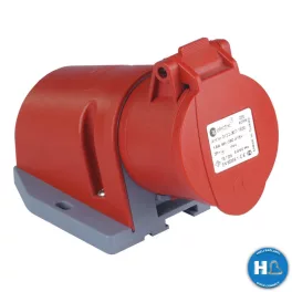   TP Electric 4x32A - Felületre rögzíthető dugalj (rugós - gyors bekötésű) (IP44) 3026-307-1600