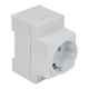 TP Electric Sínre pattintható dugalj 2P+F 220-240V 50-60Hz 3101-312-0600