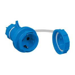 TP Electric Lengő dugalj, 2P+F, 1x16A, IP68 3101-370-0900