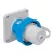 TP Electric 1X16A - Beépíthető dugvilla -egyenes (IP68) 3101-400-0900