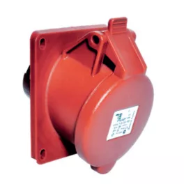  TP Electric 5x32A - Beépíthető dugalj (ferde) -83x90 alap (IP44) 3107-309-1600