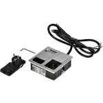 VersaHit Dual 2x230V, csiszolt alumínium elektromos dugaszoló aljzat ASA 311931