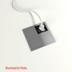 VersaHit Dual 2x230V, fekete elektromos dugaszoló aljzat ASA 311938