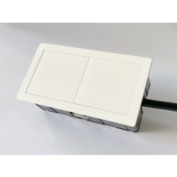   VersaHit Mono 1x230V, fehér RAL9003 elektromos dugaszoló aljzat ASA 311953