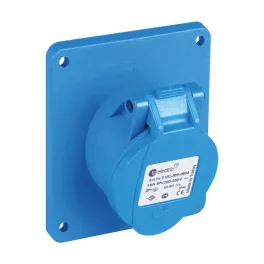   TP Electric 3x16A - Beépíthető dugalj (ferde) -83x90 alap (IP44) 3120-309-0900