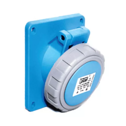 TP Electric 3x16A - Beépíthető dugalj (ferde) -83x90 alap (IP67) 3121-309-0900
