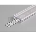 Topmet TM-takaró profil LED profilhoz rápattintható transzparens 2000mm (F) A2060016
