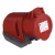 TP Electric 4x32A - Felületre rögzíthető dugalj- 83x90 alap (IP44) 3126-307-1600