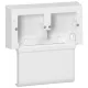 Legrand DLP mini Ø60 szerelvénykeret kettős, csatornához Legrand 031695