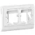 Legrand DLP mini Ø60 szerelvénykeret 2, 80/120x20 csatornához Legrand 031698