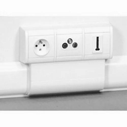 Legrand DLP mini Ø60 szerelvénykeret 3, 80/120x20 csatornához Legrand 031699