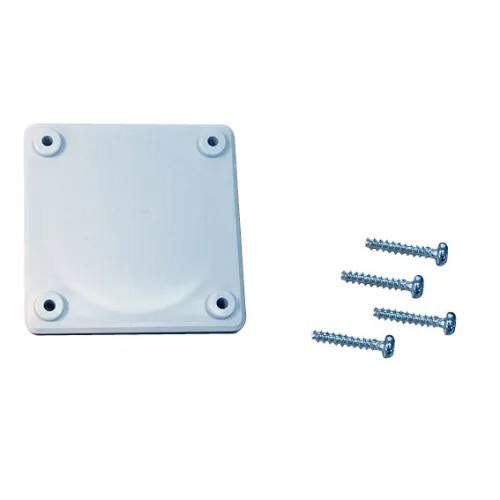 TP Electric Vakfedél 40X40 mm szerelt dobozokhoz, 4 db csavarral 3197-600-0600
