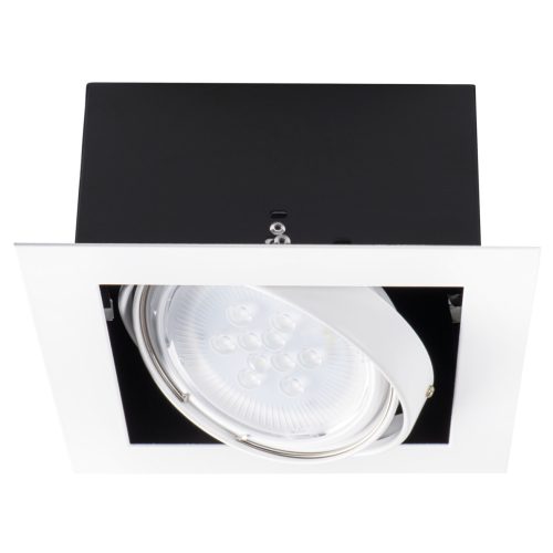Kanlux 32931 MATEO ES DLP-150-W lámpa GU10, álmennyezeti szögletes lámpatest, fehér