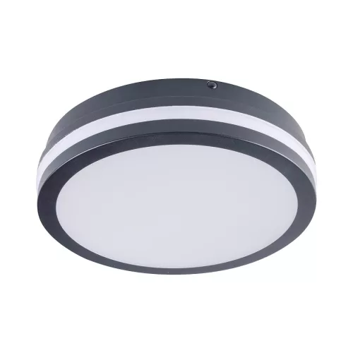 Kanlux 32948 BENO N 18W NW-O-SE GR lámpa, kerek mennyezeti LED lámpatest, mozgásérzékelős grafit 4000K