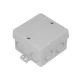 TP Electric Kötődoboz 75x75x50mm IP67 perforált oldalfalú 3309-204-0600