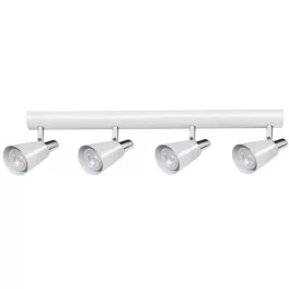   Kanlux 33096 SEMPRA EL-4I W-SR lámpa GU10, Falon kívüli spot lámpatest fehér-króm