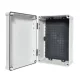 TP Electric Kötődoboz, ABS, IP67, teli nyitható tető zsanérral 250x360x150 3310-234-0600
