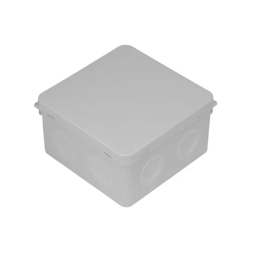 TP Electric Szilikonos kötődoboz 90x90x55mm kábelbevezető 3310-290-0600