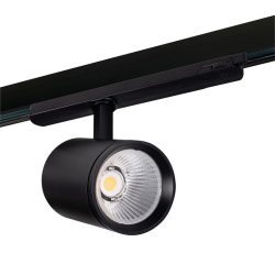   Kanlux 33135 ACORD ATL1 30W-930-S6-B lámpa, COB LED lápatest sínre, fekete TEAR