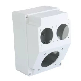  TP Electric Üres ipari doboz 120×170mm fúrt 3 fázisú (75x75) aljzathoz+1 fázisú aljzathoz 2 furat 3317-000-1114