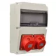 TP Electric Ipari doboz szerelt 220x300-1x(5P16A)+1x(5P32A) IP44 3320-000-5700