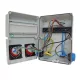 TP Electric Ipari doboz szerelt 220x300,1x(5P16A)+1x(5P32A)+2x(2P+F)oldalsó Vezetékelve 3320-111-0003