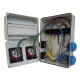 TP Electric Ipari doboz szerelt 220×300 2×(5P32A) +4×(2P+F) oldalsó VEZETÉKELVE (3320-004-7700) 3320-111-0005