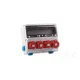 TP Electric Szerelt ipari doboz 360×300mm 18modul(5×16A-IP44)×3+(5×32A-IP44)×1+(1×16A)×4 3323-022-5371