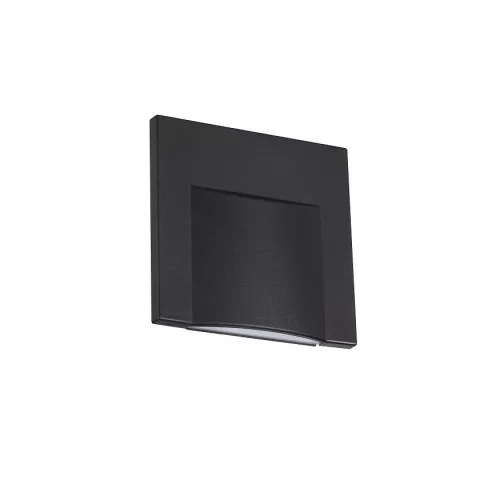 Kanlux 33333 ERNIUS LED L B-NW lámpa LED lépcsővilágító lámpatest fekete 4000K