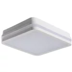 Kanlux 33346 BENO 24W NW-L-SE W lámpa, mennyezeti szögletes LED lámpatest mozgásérzékelővel, fehér 4000K