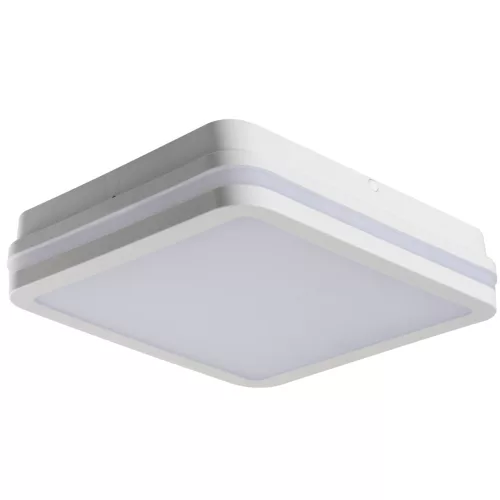 Kanlux 33346 BENO 24W NW-L-SE W lámpa, mennyezeti szögletes LED lámpatest mozgásérzékelővel, fehér 4000K