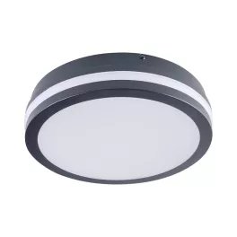   Kanlux 33348 BENO N 18W NW-O-GR lámpa, mennyezeti kerek LED lámpatest, grafit 4000K