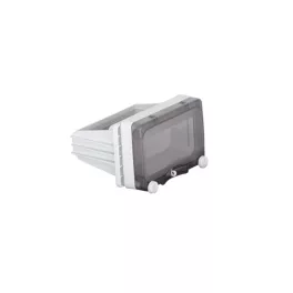   TP Electric Modulablak 4 férőhelyes süllyesztett, kalapsínnel, 80mm mély 3340-324-0600
