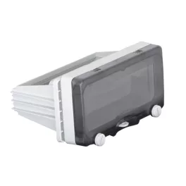   TP Electric Modulablak 8 férőhelyes süllyesztett, kalapsínnel, 80mm mély 3340-330-0600