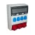 TP Electric Ipari doboz szerelt 300x400mm, IP54, 2x(5P16A) + 1x(5P32A) + 4x(2P+F), gyorscsatlakozós aljzatokk 3360-400-5271HH