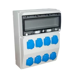   TP Electric Ipari doboz szerelt 300x400mm, IP44, 8x(2P+F) 3360-800-0000HH