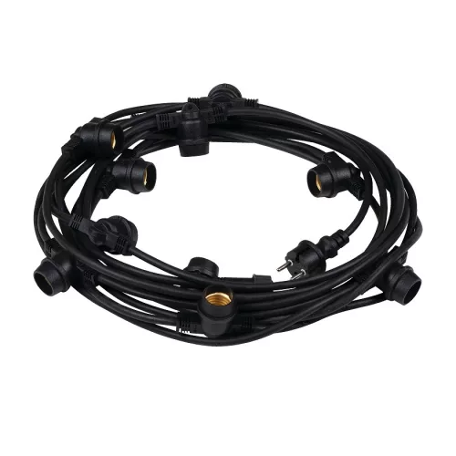 Kanlux 35754 GRL 11M10E27-B girland fekete