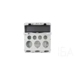   TP Electric Üres ipari doboz 300x340, IP44, 4x(2P+F)+3x(83x90)+3x(75x75)szerelvényekhez előkészített,14modul 3620-000-0000