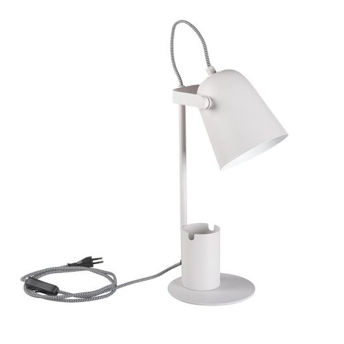 Kanlux 36281 RAIBO E27 W asztali lámpa fehér