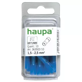  HAUPA 363502/10 Toldó hüvely 1,5-2,5 SmallPack, vezeték összekötő (10db/bliszter)