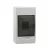 Kanlux 3830 DB104S 1X4P/SMD falon kívüli elosztódoboz 1sor 4 modul