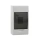 Kanlux 3830 DB104S 1X4P/SMD falon kívüli elosztódoboz 1sor 4 modul