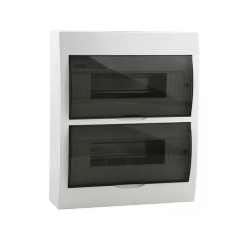 Kanlux 3835 DB212S 2X12P/SMD falon kívüli elosztódoboz  2 sor 24 modul