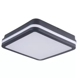   Kanlux 38780 BENO 24-30W CCT-L-SEG lámpa, mennyezeti szögletes LED, grafit 3000-3500-4000K, IP65