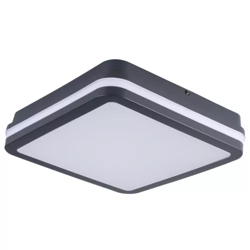 Kanlux 38780 BENO 24-30W CCT-L-SEG lámpa, mennyezeti szögletes LED, grafit 3000-3500-4000K, IP65